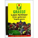 Çim Tohumculuk Çim Grasso-2 kg 50 m² Gübre