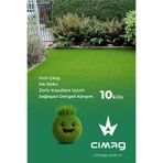 çimag Peyzaj Uygulamaları için Çim Tohumu (5 Mix Plaza) - 10 kg