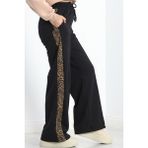 Çımalı Geniş Paça Eşofman Altı Siyahleo - 20195.1250. - 2XL