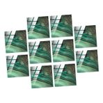 CIMAXIC 10 Sayfa Rhombus Duvar Sticker Duvar Çıkartmaları Banyo Fayansı Çıkartması Mutfak Backsplash Kiremit Kendinden Yapışkanlı Kiremit Duvar Çıkartması Seramik Karo Süslemek Basit Pvc