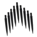 CIMAXIC 25 Adet Topraklama Fişi Bahçe Sopası Bahçe Kazıkları Zemin Kazıkları Çim Aydınlatma Kazıkları ışık Değiştirme Kazıkları Zemin Kazık Sivri Led Plastik Yer Kazığı Yere Yerleştirin