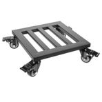CIMAXIC saksı standı bitki saksı tepsisi hareketli Saksı taşıyıcı tekerlekli Saksı altlığı tekerlekli Saksı tekerlekli standı baza ev dekorasyonu evrensel tepsisi plastik Black