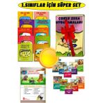 Cin Ali Hikaye Seti 10 Kitap +1.sınıf Hızlı Okuma+10 Adet Hikaye
