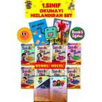 Cin Ali Yayınları 1. Sınıf Kolay ve Hızlı Okuma Seti Elakin Ilk Okuma (Ciltli)