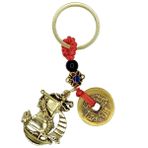 Çin Feng Shui Şans Ve Bereket Parası Metal Anahtarlık