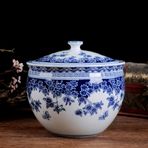 Çin Geleneksel Seramik Vazolar Antika Porselen Vazo Seramik Çiçek Vazoları Mavi ve Beyaz Kavanoz Vazo Çin Stili-e Y25cmxg17.5cm,A-Y24cmxG26cm,A-H24cmxW26cm