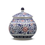 Çin Geleneksel Seramik Vazolar Antika Porselen Vazo Seramik Çiçek Vazoları Mavi ve Beyaz Kavanoz Vazo Çin Stili-e Y25cmxg17.5cm,F-Y25cmxG17.5cm,F-H25cmxW17.5cm