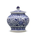 Çin Geleneksel Seramik Vazolar Antika Porselen Vazo Seramik Çiçek Vazoları Mavi ve Beyaz Kavanoz Vazo Çin Stili-e Y25cmxg17.5cm,K-Y23cmxG17cm,K-H23cmxW17cm