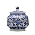 Çin Geleneksel Seramik Vazolar Antika Porselen Vazo Seramik Çiçek Vazoları Mavi ve Beyaz Kavanoz Vazo Çin Stili-e Y25cmxg17.5cm,M-Y24cmxG16cm,M-H24cmxW16cm