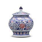 Çin Geleneksel Seramik Vazolar Antika Porselen Vazo Seramik Çiçek Vazoları Mavi ve Beyaz Kavanoz Vazo Çin Stili-e Y25cmxg17.5cm,U-Y23cmxG17cm,L-H23cmxW17cm