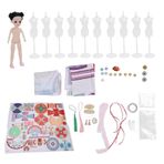 Çin Hanfu Tasarımcı Kit Kapsamlı, Dikiş Tasarımı Yok, Çocuklar İçin Erken Eğitim, Kumaş, 10 Kostüm, 30cm Bebek
