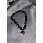 Çİn Takvimi Burçları Çharm Mavi Kuvars Doğal Taş Bileklik Hand Made El İşi Feng Shui Ejderha Yılı Ko