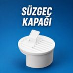 Cina Max Izgaralı Gider Kapağı Yer Süzgeci Banyo Mutfak Balkon Duş Gideri Süzgeç Kapağı