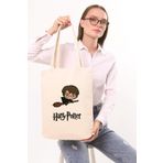 Çınar Bez Çanta Kanvas Harry Potter Süpürge Bez Çanta