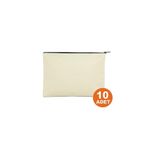 Çınar Bez Çanta KANVAS KUMAŞ CLUTCH ÇANTA | 10 ADET
