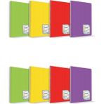 Çınar Colormaxi A4 96 Yaprak Spiralli 4 Adet Kareli + 4 Adet Çizgili Defter