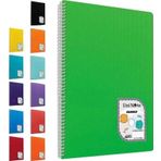 Çınar Colormaxi Plastik Kapak 17x24 cm 96 Yaprak Çizgisiz 96/0 12'li Spiralli Defter