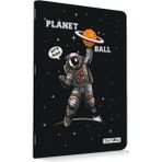 Çınar Defter A4 Okul Defteri 60 Yaprak Kareli Astronot Desenli