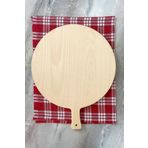 çınar dekorasyon Tahtası Hamur Açma Tahtası 60-cm-bazlama-tahtası 60 Cm Ahşap Bazlama Kesme
