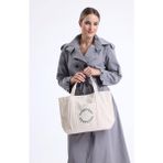 Çınar Everyday Essential Nakışlı Kanvas Çanta
