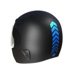 Çınar Extreme 2 Adet Araba Ayna Azur Mavi Sticker Sport Kask