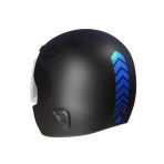 Çınar Extreme 2 Adet Sport Kask Araba Ayna Reflektif Mavi Kask Sticker