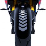 Çınar Extreme 2 Adet Sport Motosiklet Çamurluk Taş Grisi Kask Sticker