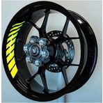 Çınar Extreme Floresan Sarı Gp Racing İç Jant Şeridi Sticker
