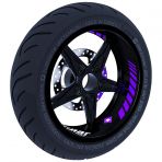 Çınar Extreme Gp Racing Patlıcan Moru İç Jant Şeridi Sticker