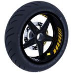 Çınar Extreme Gp Racing Yaldızlı Gold İç Jant Şeridi Sticker
