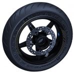 Çınar Extreme Karbon Fiber Dokulu Moto GP İç Jant Şeridi Sticker