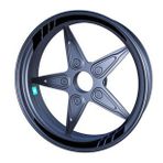 Çınar Extreme Moto GP Jet Siyah İç Jant Şeridi Sticker