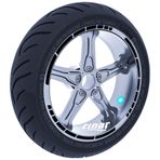 Çınar Extreme Moto GP Stili Jet Siyah Jant Şeridi Sticker