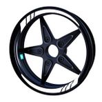 Çınar Extreme Moto GP Süt Beyaz İç Jant Şeridi Sticker