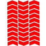 Çınar Extreme Ok Şeklinde Reflektif Kırmızı Sticker