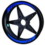 Çınar Extreme Reflektif Mavi Moto GP İç Jant Şeridi Sticker