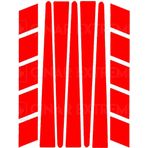 Çınar Extreme Şerit Şeklinde Reflektif Kırmızı Sticker