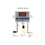 Çınar Hobi XH-W3002 Dijital Termostat Sıcaklık Kontrol Cihazı Zaman Ayaralı 220V-1500W 1 Metre Su Geçirmez Prop Kuluçka Makinesi