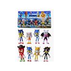 çınar oyuncak SONİC THE HEDGEHOG 8 Lİ KİRPİ SONİC OYUNCAK KARAKTER SET 10 CM