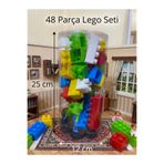 çınaroğlu avm 48 Parça Asetat Kutuda Lego Seti