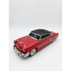 Çınaroğlu AVM Metal Klasik Araba 1957 Model Ledli Bluetooth Hoparlör Speaker 10 Watt/fm Radyo/sd Kart/usb 27 cm - Siyah - Kırmızı