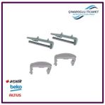 Çınaroğlu Ticaret Arçelik 6551 Hs Bulaşık Makinesi Sepet Stoper Ray Pimi 2 Adet Ön 2 Adet Arka