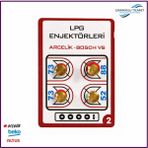 Çınaroğlu Ticaret Arçelik ARF-9655 Dgı Fırın Ocak-Fırın Enjektör 9 Luk Lpg