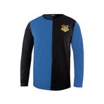 Cinereplicas - Üçbüyücü Tişört Harry Potter - Gryffindor/Slytherin/Ravenclaw/Hufflepuff - XS/S/M/L/XL - Resmi Lisans, Mavi, M