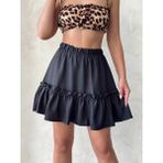 Çingene Keten Etek Siyah S24808 - L