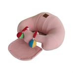 Çıngıraklı Pembe Bebeyatmaz Bebe Yatmaz Bebek Oturma Destek Minderi