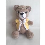 Cingöz Ayıcık Amigurumi Organik Oyuncak