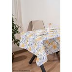 Çini Limon Desenli Masa Örtüsü, Sofra Bezi, Piknik Örtüsü