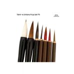 Çini Tahrir, Seramik Sırlama Fırça Seti, Seramik Boyama, Çini, Vazo, Resim, Brush-Set 7 Parça