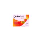 Çinkopast Pastil Çinko Asetat, C Vitamini Ve Ihlamur Içeren Portakallı Takviye Edici Gıda 12 Pastil